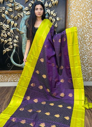 Premium Kanchi Gold Zari