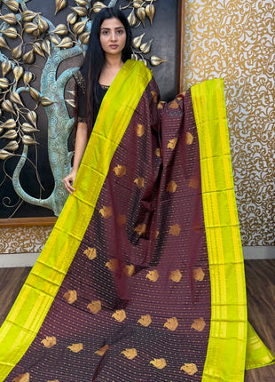 Premium Kanchi Gold Zari