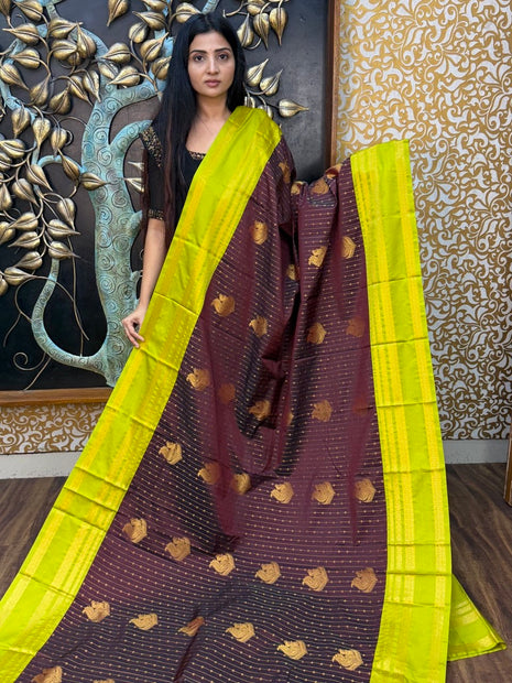 Premium Kanchi Gold Zari
