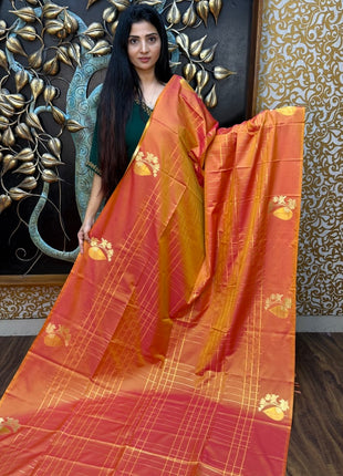 Border Less Kanchi Silk