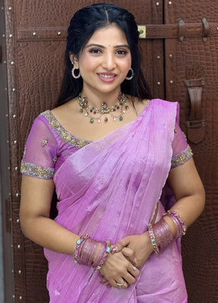 Tissue Saree