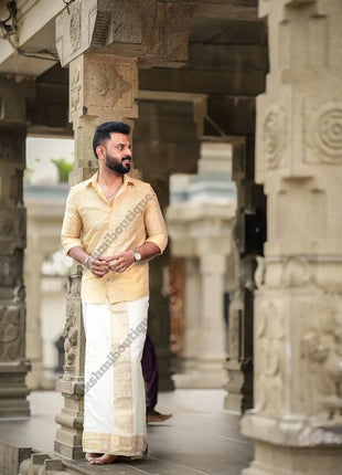 Silk Vesti & Shirt Combo