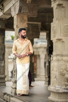 Silk Vesti With Elephant Motifs