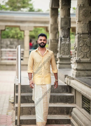 Silk Vesti & Shirt Combo