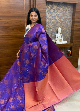 Border Less Kanchi Silk