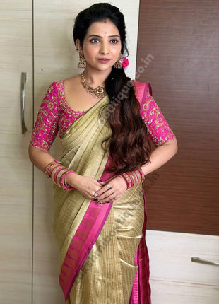 Semi Raw Silk