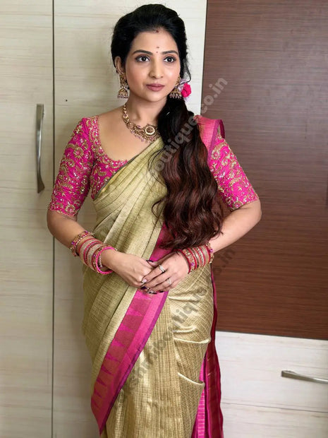 Semi Raw Silk