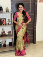 Semi Raw Silk