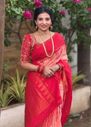 Retta Patta Border Silk