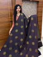 Border Less Kanchi Silk