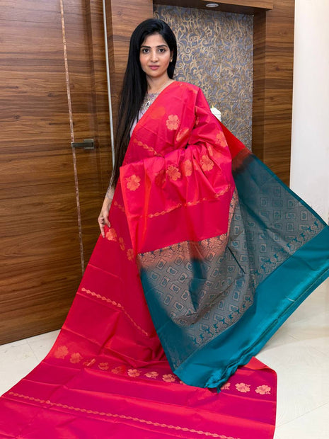 Border Less Kanchi Silk