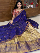 Lehenga in Free Size (Semi Stitched )