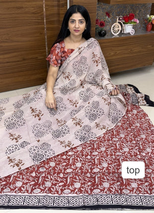 Bagur Cotton Suit (Unstitched)