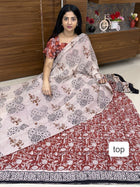 Bagur Cotton Suit (Unstitched)