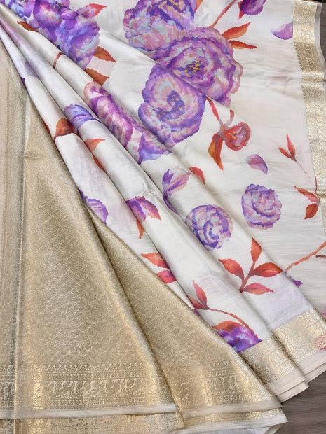 Printed Pure Silk