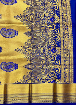 Kanchi Silk Gold Zari