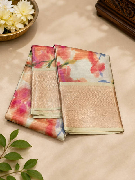 Printed Pure Silk