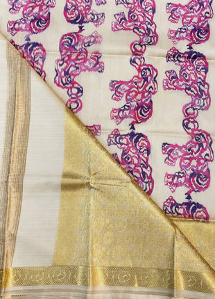 Printed Pure Silk