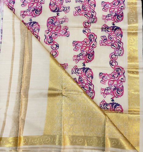 Printed Pure Silk