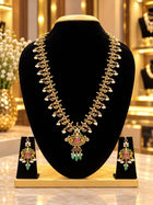 Temple with Diamond look Stone Jewellery