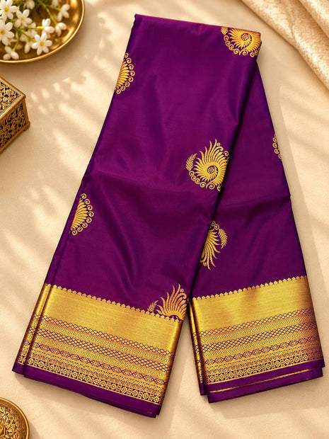 Kanchi Silk Gold Zari