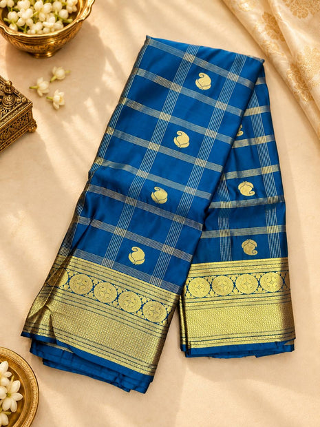 Kanchi Silk Gold Zari
