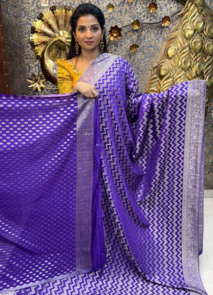 Pure Georgette Banarasi