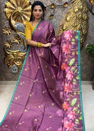 Tussar silk