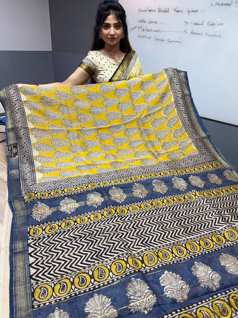 Pure Maheshwari Silk