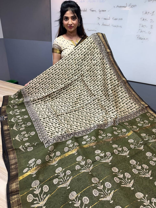 Pure Maheshwari Silk