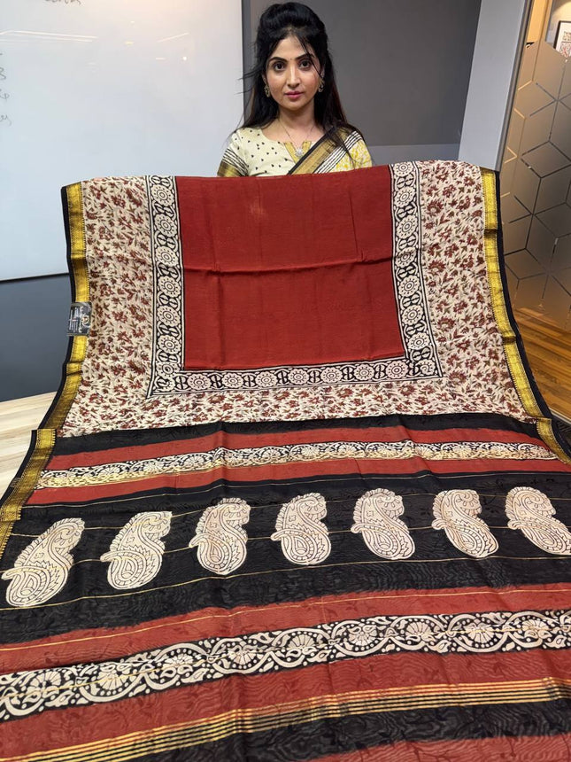 Pure Maheshwari Silk