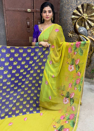 Georgette With Work