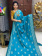 Mulberry Saree
