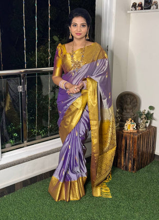 Premium Kanchi Gold Zari