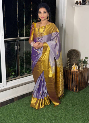Premium Kanchi Gold Zari