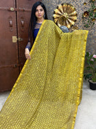 Cotton With (Bagru Dabu Print Saree)