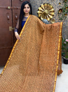 Cotton With (Bagru Dabu Print Saree)