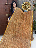 Cotton With (Bagru Dabu Print Saree)