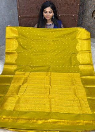 Premium Kanchi Gold Zari