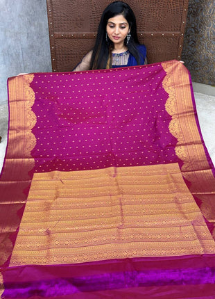 Premium Kanchi Gold Zari