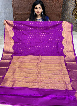 Premium Kanchi Gold Zari