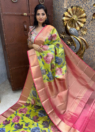 Printed Pure Silk