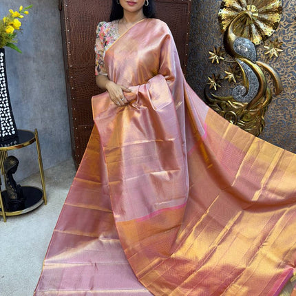 2 Gram Gold Handloom Silk with Jyothika Saree