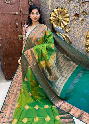 Long Border Kanchi Silk