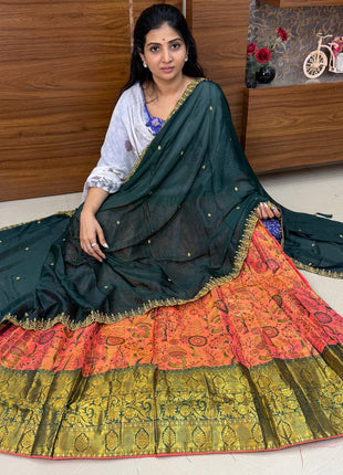 Lehenga is Free Size (Semi Stitched )