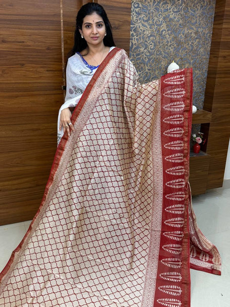 Pure Maheshwari Silk