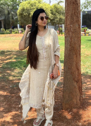 Salwar Suit Set (Unstitched)