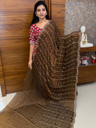 Designer  Saree (STONE WORK)