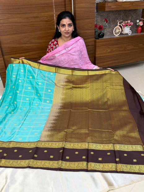 Premium Kanchi Gold Zari