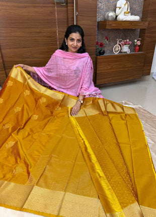 Premium Kanchi Gold Zari